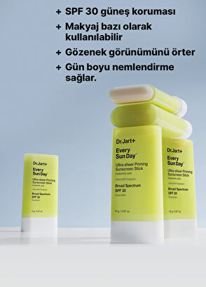 Dr.Jart+ Every Sun Day Ultra Şeffaf SPF 30 Koruyucu Stick - 5