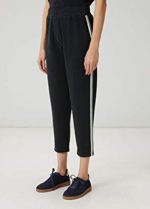 Beymen Club Siyah Bantlı Eşofman Altı - 3