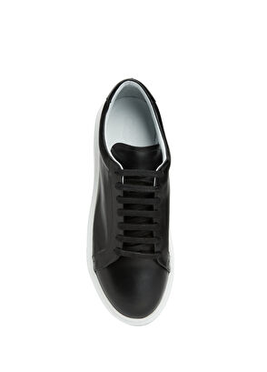 Beymen Club Siyah Erkek Deri Sneaker - 4