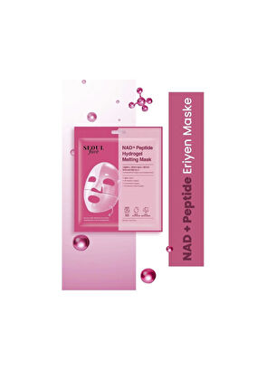 Dermal Seoul Face NAD+ Peptide Hydrogel Moisturizer & Rose Rose Melting Glow Mask - 5