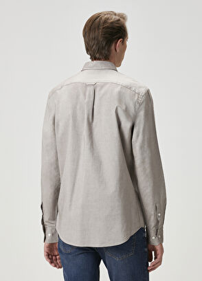 Beymen Club Comfort Fit Mink Oxford Shirt - 5