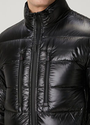 Siyah Puff Mont - Görsel 6