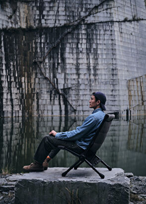 Wild Land Mts-X Natural 100° Angle Ergonomic Back Design Camping Chair - 7