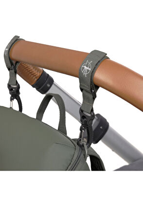 Lassig Slender Up Olive Bebek Bakım Sırt Çantası - 7