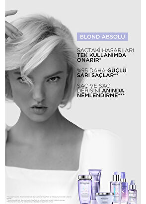 Kerastase Blond Absolu %2 Saf Hyalüronik Asit Nemlendirici & Onarıcı Saç Derisi ve Saç Serumu 50 ml - 5