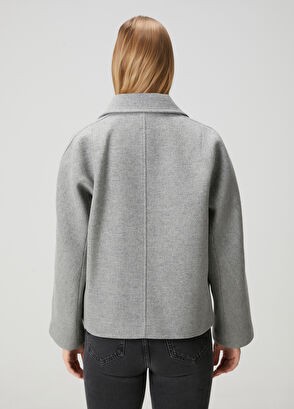 Beymen Club Ecru Wool Coat - 6