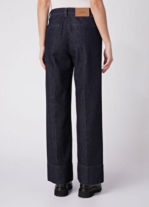 Beymen Club Straight Fit Lacivert Jean Pantolon - 6