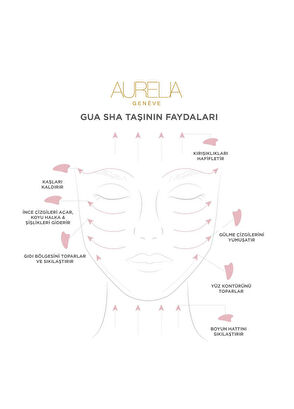Aurelia Genève Rose Quartz Wing Gua Sha Taşı - 8