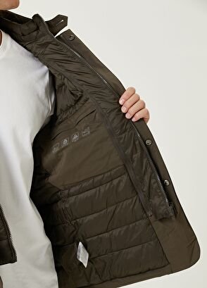 Beymen Club Khaki Jacket with Inner Collar Detail - 12