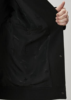 Beymen Club Siyah Garni Detaylı Mont - 8