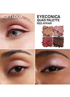 Carolina Herrera Eyeconica Eyeshadow Quad - Harmony Red Affair - 8
