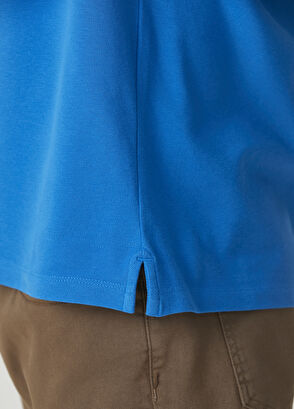 Beymen Club Comfort Fit Kobalt Polo Yaka T-shirt - 8