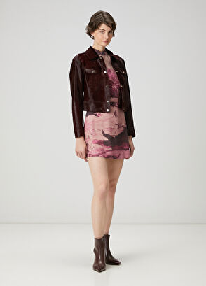 Beymen Club Plum Print Mini Dress - 4