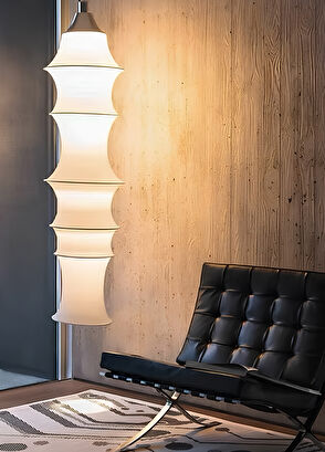 Artemide Falkland Beyaz Kumaş Yer Aydınlatması - 6