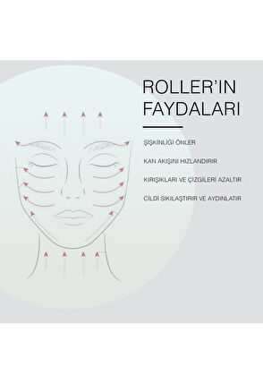 Aurelia Genève Yüz Vücut Pilli Titreşimli Germanyum Y Roller - 6