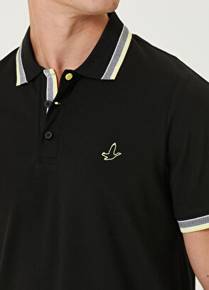Beymen Club Comfort Fit Siyah Polo Yaka T-shirt - 6
