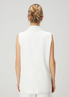 Beymen Club White Vest - 5