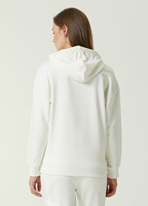 Beymen Club Ekru Kapüşonlu Sweatshirt - 6