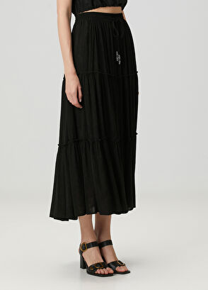 Beymen Club Black Maxi Skirt - 3