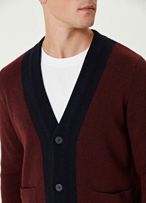 Beymen Club Bordo Kolej Triko Hırka - 6