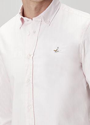 Beymen Club Slim Fit Pembe Gömlek - 6