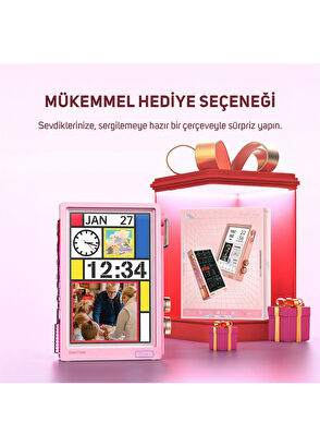 Divoom Times Frame 10.1" 64GB Pembe Akıllı Kişiselleştirilebilir Dijital Çerçeve - 8