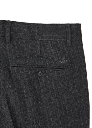 Beymen Club Regular Beli Kordonlu Silik Çizgili Spor Pantolon - 7