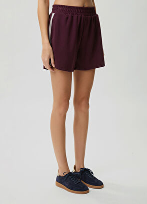 Beymen Club Bordo Bantlı Modal Jersey Şort - 3