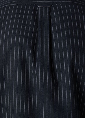 Beymen Club Comfort Fit Black Wool Blend Flannel Shirt - 8