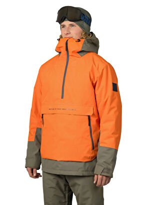 Hannah Patty FD Puffinsbill Burntolive Hooded Men's Ski Snowboard Jacket - 5