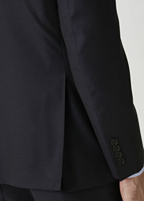 Lacivert Yün Takım Elbise - Görsel 10