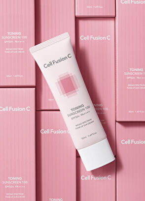 Cell Fusion C Toning Tone Up SPF50+ Güneş Kremi 50 gr - 6