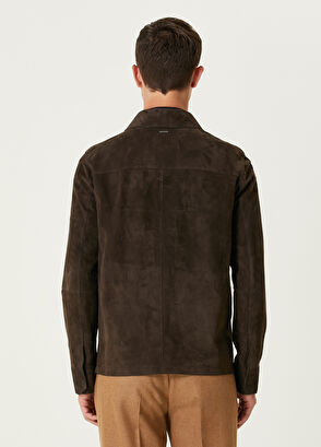 Beymen Club Kahverengi Süet Gömlek - 5