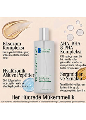 The Stem Cell Lab 101 Face Tonic Exosome Enriched Exfoliating Facial Tonic 100 ml - 4