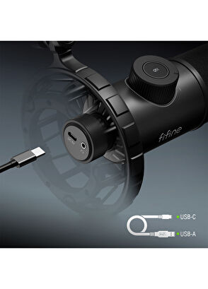 Fifine K658 Usb Rgb Dinamik Mikrofon - 8
