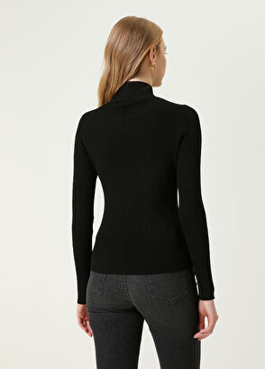 Beymen Club Siyah Çizgi Dokulu Kazak - 6