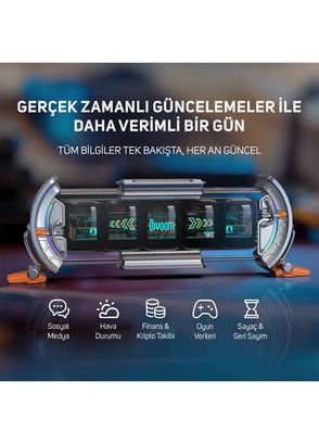 Divoom Timebox Evo Bluetooth Hoparlör ve Times Gate Dijital Led Ekran Seti - 7