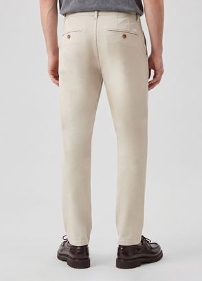 Beymen Club Regular Fit Beige Slim Chinos - 3