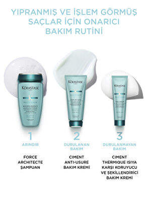 Kerastase Resistance Ciment Anti Usure-Yıpranmış Saçlar İçin Bakım Kremi 1-2 200 ml - 6