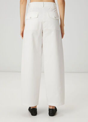 Beymen Club Off-white slouchy trousers - 5