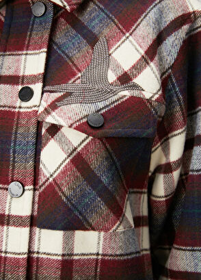 Beymen Club Burgundy Plaid Jacket - 6