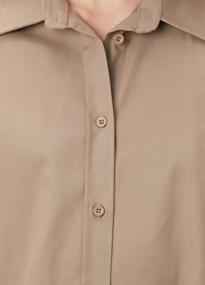 Beymen Club Açık Kahverengi Dış Gömlek - 5