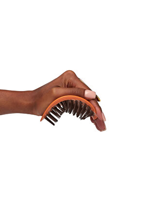 Manta Hair Curls Amber Orange Gold Brush for Thick and Curly Hair - 7