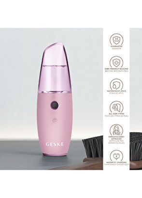 Geske Facial Hydration Refresher Pembe 4'ü 1 Arada Yüz Nemlendirici Tazeleyici Cilt Bakım Cihazı - 6