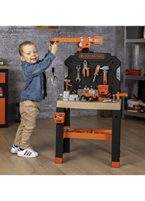 Smoby Black & Decker Vinçli Çalışma Tezgahı Seti 360741 - 3