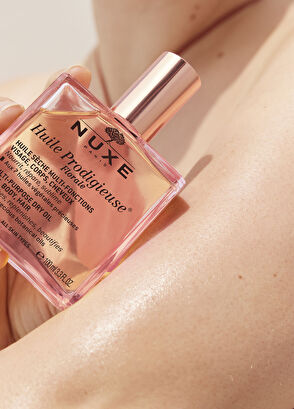 Nuxe Floral Face Hair & Body Multi-Purpose Dry Oil 100 ml + Body Massage Brush - 5