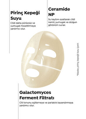 Dermal Seoul Face Pirinç Seramid Hidrojel Nemlendrici Eriyen Jel Yüz Maskesi 34 gr - 3