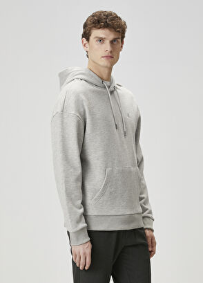 Beymen Club Grey Hooded Sweatshirt - 3