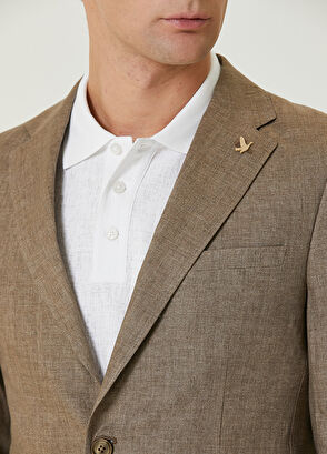 Beymen Club Vizon Keten Ceket - 6