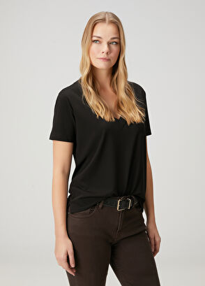 Beymen Club Black T-Shirt - 4